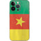 Cameroon Flag Distressed iPhone 14 Pro Skin